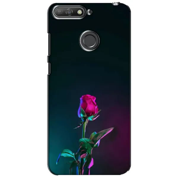 Чехол с рисунком «Ночная роза» для Huawei Y6 Prime 2018 Чехол с рисунком «Ночная роза» для Huawei Y6 Prime 2018