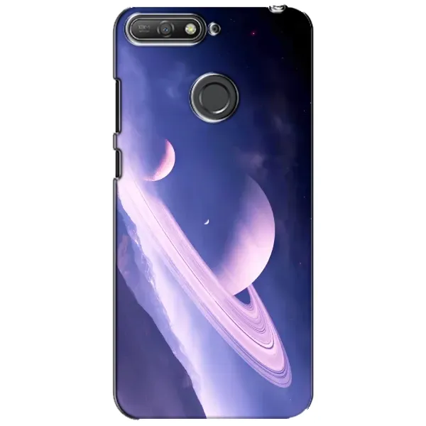 Чехол с рисунком «Планета в космосе» для Huawei Y6 Prime 2018 Чехол с рисунком «Планета в космосе» для Huawei Y6 Prime 2018