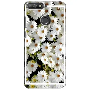 Чохол з ромашками на Huawei Y6 Prime 2018 (Рамка в ромашках)