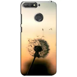 Силіконовий Чохол з кульбабками на Huawei Y6 Prime 2018 (Роздмухана кульбабка)