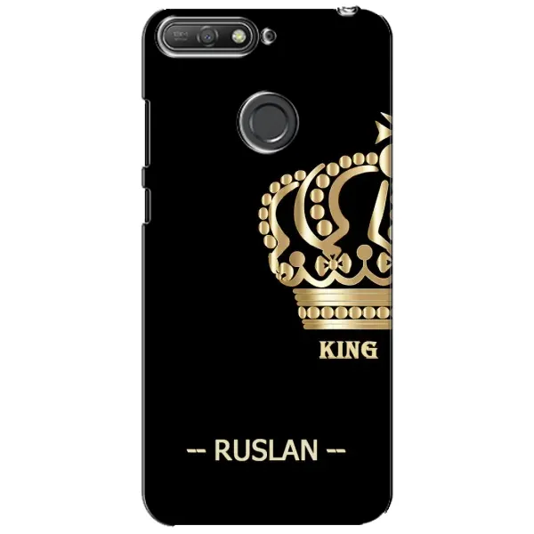 Чехол с рисунком «RUSLAN» для Huawei Y6 Prime 2018