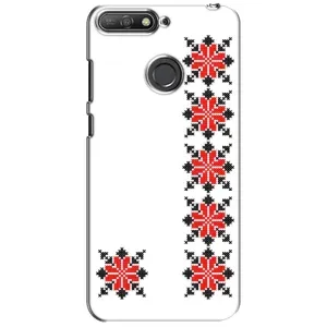 Силіконовый Чохол на Huawei Y6 Prime 2018 з картинкой Вишиванки (Силует вишиванки)