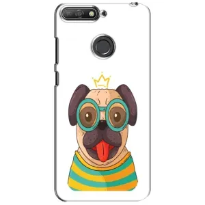 Бампер для Huawei Y6 Prime 2018 з картинкою "Песики" (Собака Король)