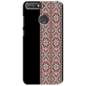 Силіконовый Чохол на Huawei Y6 Prime 2018 з картинкой Вишиванки (Стильна вишиванка)