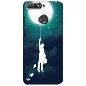 Чохол (ТПУ) з планетами на Huawei Y6 Prime 2018 (To The moon)