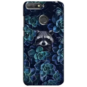 Силіконовий Чохол з Энотами  на Huawei Y6 Prime 2018 (В квітах)