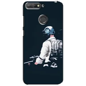 Чохол з картинкою "Герой Pubg" на Huawei Y6 Prime 2018 (В екіперівці)