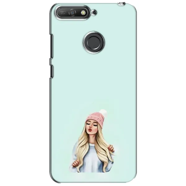 Чехол с рисунком «В шапке» для Huawei Y6 Prime 2018 Чехол с рисунком «В шапке» для Huawei Y6 Prime 2018
