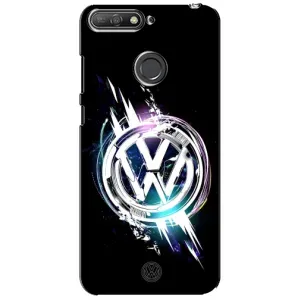 Чохол "Фольксваген" для Huawei Y6 Prime 2018 (Volkswagen на чорному)