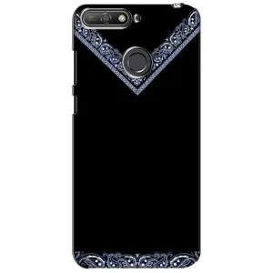 Силіконовый Чохол на Huawei Y6 Prime 2018 (Комірець вишиванки)