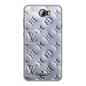 Текстурний Чохол Louis Vuitton для Хуавей У5II (Білий ЛВ)