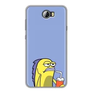 Чехол с рисунком «Безразличие» для Huawei Y5II