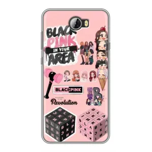 Чохли з картинкою для Huawei Y5II (BLACK PINK колаж)