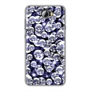 Чехол (Дорого -богато) на Huawei Y5II (Бриллианты)