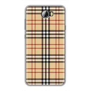 Чехол с рисунком «Burberry стиль» для Huawei Y5II