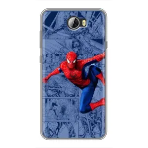 Силиконовый Чехол для Huawei Y5II (Человек Паук)