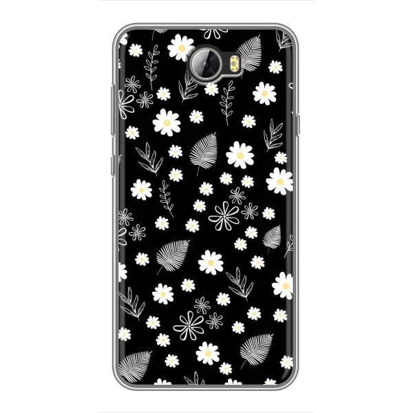 Чехол с рисунком «цветение на чорном» для Huawei Y5II Чехол с рисунком «цветение на чорном» для Huawei Y5II