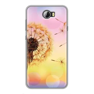 Силіконовий Чохол з кульбабками на Huawei Y5II (Квітка-кульбаба)
