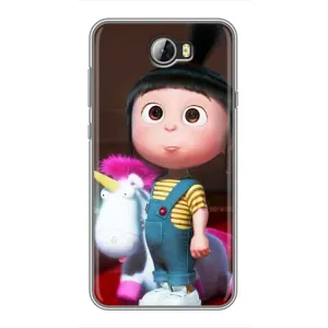 Мультяшный принт на Чехол для Хуавей У5II (Девочка Агнес)