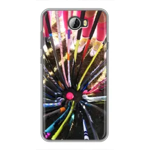 Чохли з прінтом Спортивна тематика для Huawei Y5II (Флорбол)