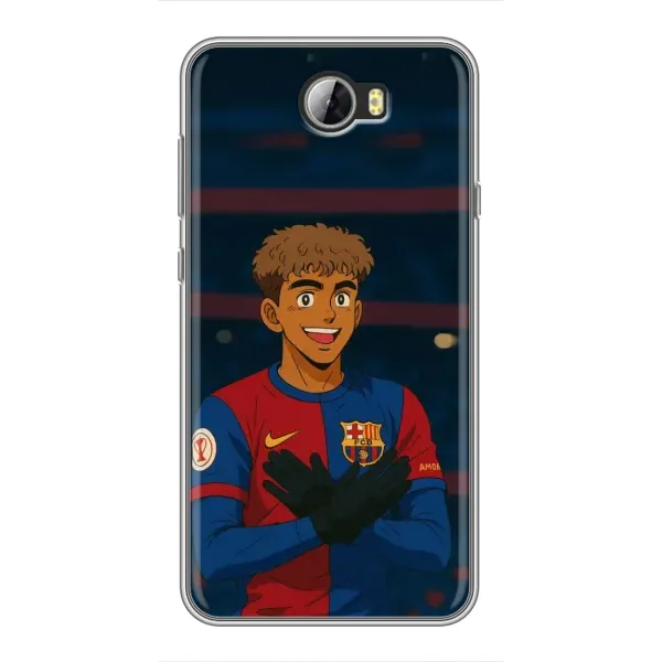 Чехол с рисунком «Футболист Ямаль» для Huawei Y5II Чехол с рисунком «Футболист Ямаль» для Huawei Y5II