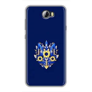 Чехол с картинкой (Патриотический ГЕРБ) на Huawei Y5II (герб)