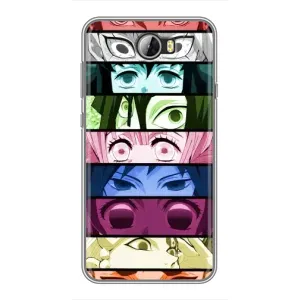 Силіконові чохлі з очіма Anime для Хуавей У5II (Очі Хашира)