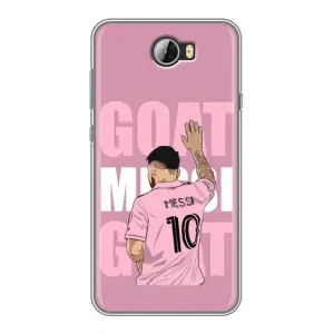 Чехлы Лео Месси в Майами на Huawei Y5II (GOAT MESSI)