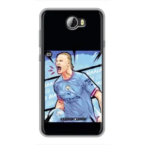 Чехлы с принтом для Huawei Y5II Футболист (гол Эрлинг Холланд)
