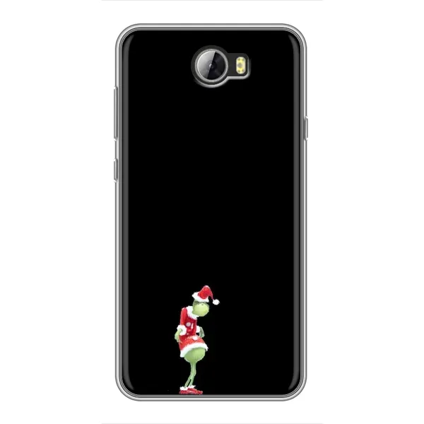 Чехол с рисунком «Гринч на чорном» для Huawei Y5II Чехол с рисунком «Гринч на чорном» для Huawei Y5II