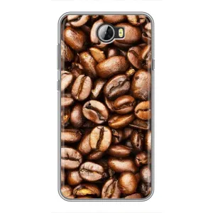 Чохол з зображенням смачної їжі для Huawei Y5II (Кава)