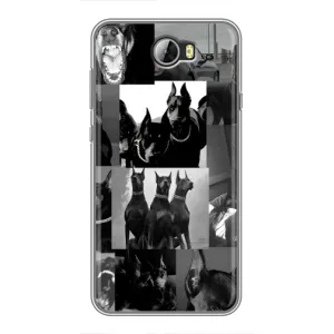 Чохол ДОБЕРМАН для Huawei Y5II (Колаж Доберман)