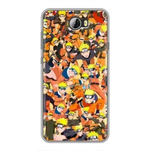 Чохли з принтом НАРУТО на Huawei Y5II (Коллаж Наруто)