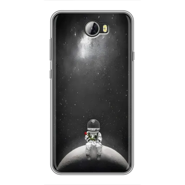 Чехол с рисунком «Космонавт романтик» для Huawei Y5II Чехол с рисунком «Космонавт романтик» для Huawei Y5II