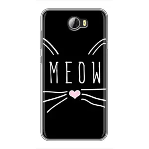 Бампер с изображением Котиков для Хуавей У5II (КОТИК MEOW)