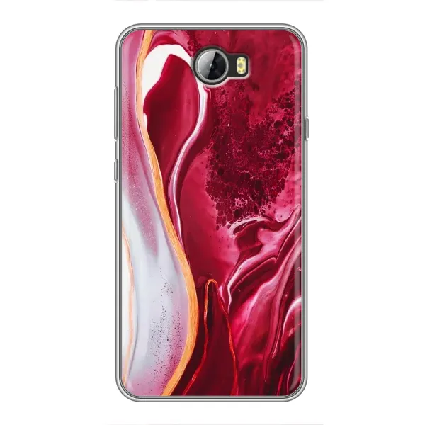 Чехол с рисунком «Красный мрамор» для Huawei Y5II Чехол с рисунком «Красный мрамор» для Huawei Y5II