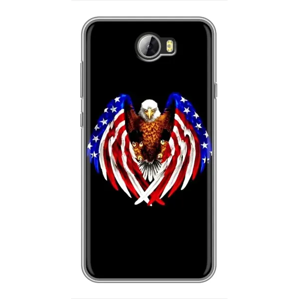 Чехол с рисунком «Крылья США» для Huawei Y5II