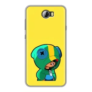 Чохол Бравл Старс для Huawei Y5II (Леон (LEON))