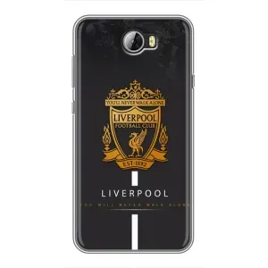 Силиконовые Чехлы принт Футбол на Huawei Y5II (Liverpool)