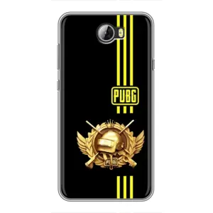 Чехол (TPU) с картинкой "Лого Пабг" на Хуавей У5II (Лого PUPG)