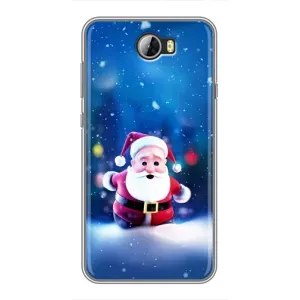 Чехлы на Новый Год Huawei Y5II (Маленький Дед Мороз)