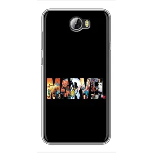 Силиконовый Чехол для Huawei Y5II (MARVEL)