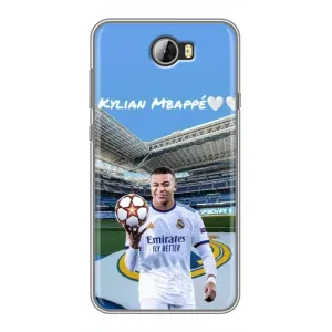 Чехол (TPU) с Футболистом на Huawei Y5II (Mbappe Real)
