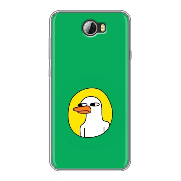 Чехол с рисунком «Мем Утка» для Huawei Y5II Чехол с рисунком «Мем Утка» для Huawei Y5II
