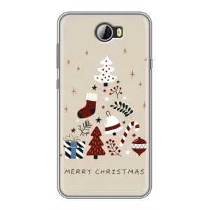 Чехол Санта Клаус для Huawei Y5II (Merry Christmas)