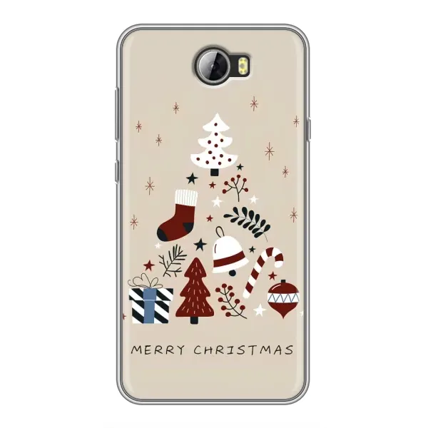 Чехол с рисунком «Merry Christmas» для Huawei Y5II Чехол с рисунком «Merry Christmas» для Huawei Y5II