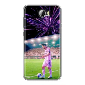 Чехлы Лео Месси в Майами на Huawei Y5II (Месси в Майами)