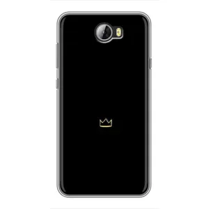 Чехол (Корона на чёрном фоне) для Хуавей У5II (Мини корона)