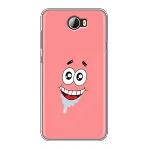 Чехлы с Патриком на Huawei Y5II (Мордочка Патрика)