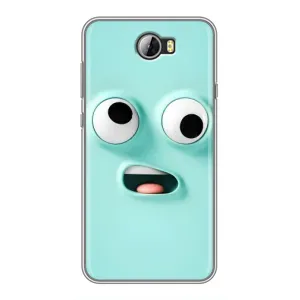 Чехол с рисунком «Забавное мятное лицо» для Huawei Y5II